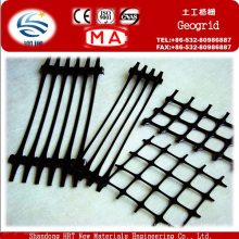 Geogrid Uniaxial Plastique Tgdg35, 50, 80, 110, 120, 120 / 120kn Mine de Charbon